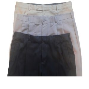 3 Pair Bundle: 34×30 Dress Pants